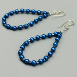 Nicolette Earrings in Pearl Blue